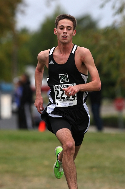 2011DFALXC-148.JPG - Diablo Foothill Athletic League Cross Country Championships, November 5, 2011, at Hidden Lakes Park, Martinez, CA
