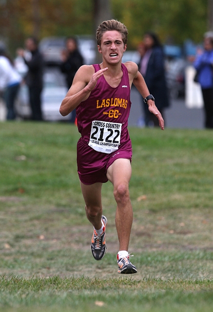 2011DFALXC-153.JPG - Diablo Foothill Athletic League Cross Country Championships, November 5, 2011, at Hidden Lakes Park, Martinez, CA