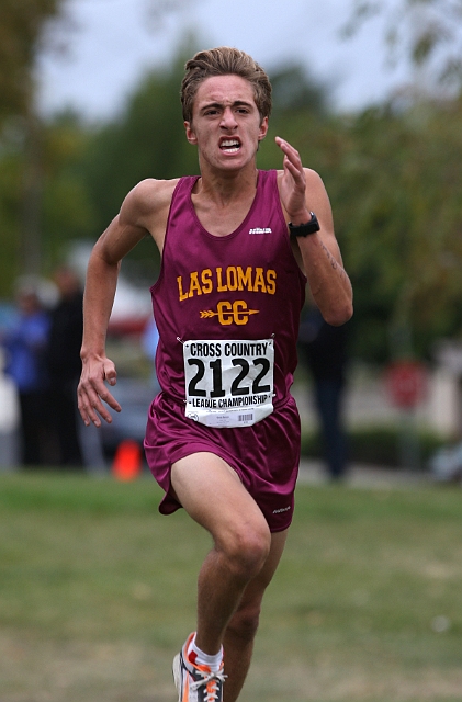 2011DFALXC-154.JPG - Diablo Foothill Athletic League Cross Country Championships, November 5, 2011, at Hidden Lakes Park, Martinez, CA