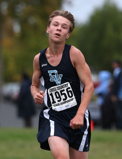 2011DFALXC-157.JPG - Diablo Foothill Athletic League Cross Country Championships, November 5, 2011, at Hidden Lakes Park, Martinez, CA
