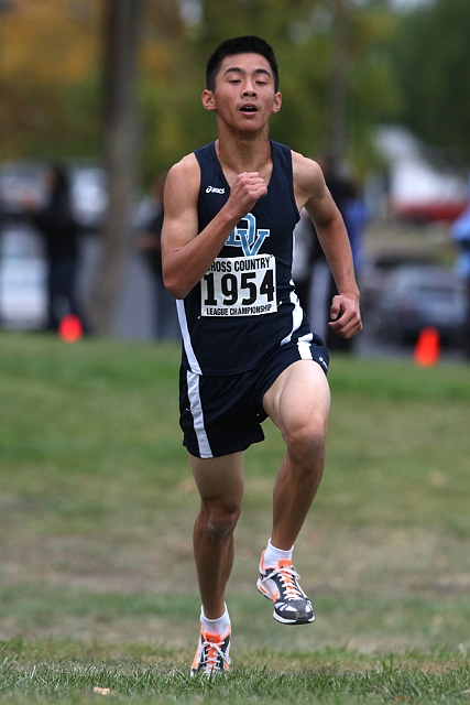 2011DFALXC-170.JPG - Diablo Foothill Athletic League Cross Country Championships, November 5, 2011, at Hidden Lakes Park, Martinez, CA