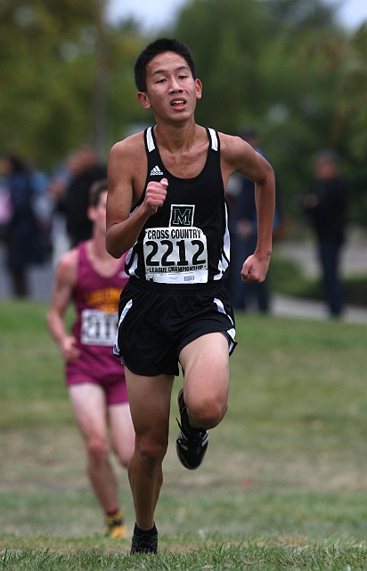 2011DFALXC-172.JPG - Diablo Foothill Athletic League Cross Country Championships, November 5, 2011, at Hidden Lakes Park, Martinez, CA