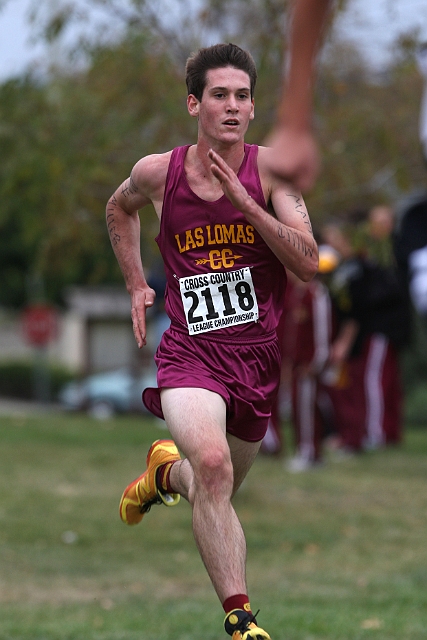 2011DFALXC-173.JPG - Diablo Foothill Athletic League Cross Country Championships, November 5, 2011, at Hidden Lakes Park, Martinez, CA