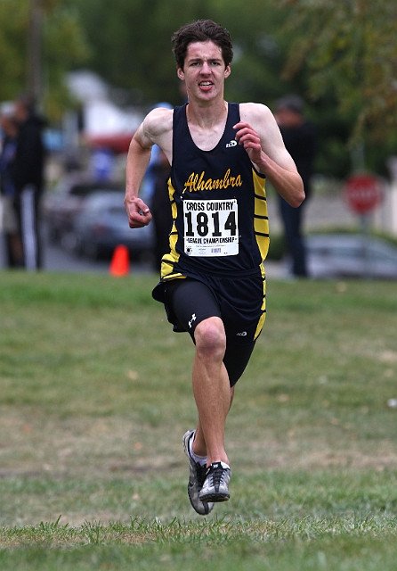 2011DFALXC-177.JPG - Diablo Foothill Athletic League Cross Country Championships, November 5, 2011, at Hidden Lakes Park, Martinez, CA