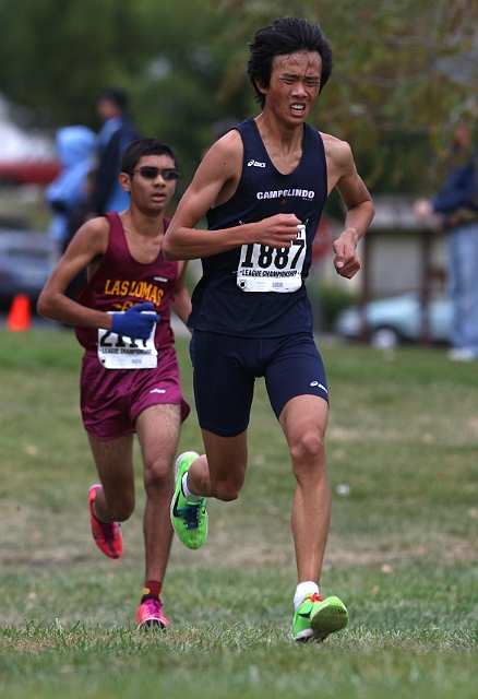 2011DFALXC-179.JPG - Diablo Foothill Athletic League Cross Country Championships, November 5, 2011, at Hidden Lakes Park, Martinez, CA