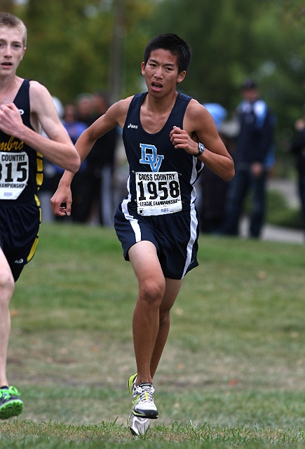 2011DFALXC-190.JPG - Diablo Foothill Athletic League Cross Country Championships, November 5, 2011, at Hidden Lakes Park, Martinez, CA