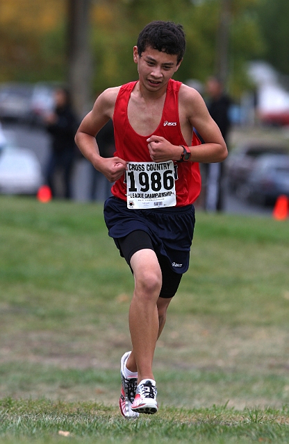 2011DFALXC-192.JPG - Diablo Foothill Athletic League Cross Country Championships, November 5, 2011, at Hidden Lakes Park, Martinez, CA