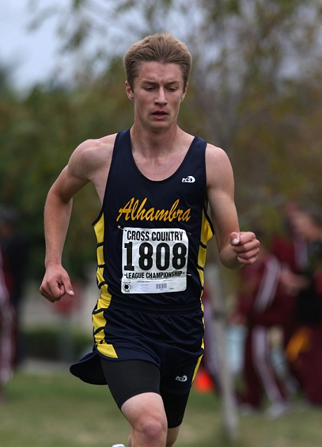 2011DFALXC-194.JPG - Diablo Foothill Athletic League Cross Country Championships, November 5, 2011, at Hidden Lakes Park, Martinez, CA