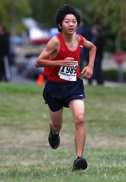 2011DFALXC-199.JPG - Diablo Foothill Athletic League Cross Country Championships, November 5, 2011, at Hidden Lakes Park, Martinez, CA