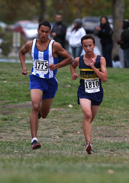 2011DFALXC-200.JPG - Diablo Foothill Athletic League Cross Country Championships, November 5, 2011, at Hidden Lakes Park, Martinez, CA
