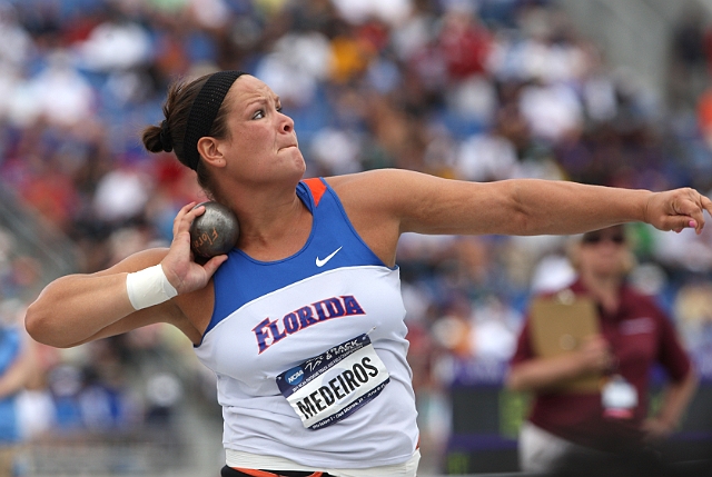 2011NCAASat-083.JPG - June 8-11, 2011; Des Moines, IA, USA; NCAA Division 1 Track and Field Championships.