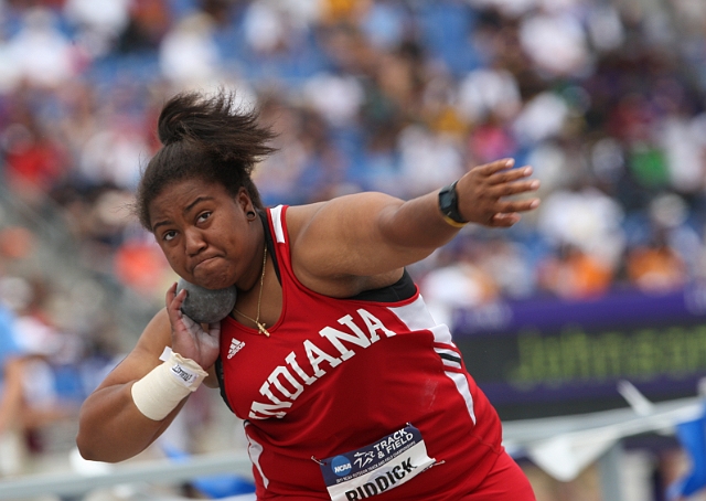 2011NCAASat-086.JPG - June 8-11, 2011; Des Moines, IA, USA; NCAA Division 1 Track and Field Championships.