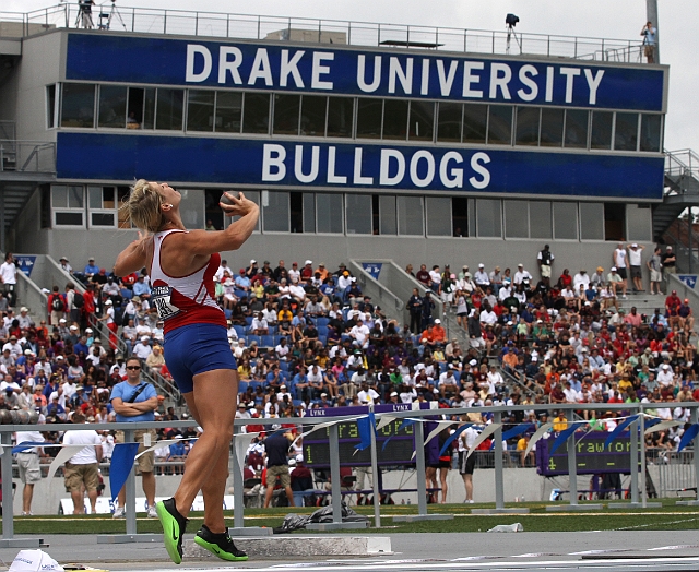 2011NCAASat-092.JPG - June 8-11, 2011; Des Moines, IA, USA; NCAA Division 1 Track and Field Championships.