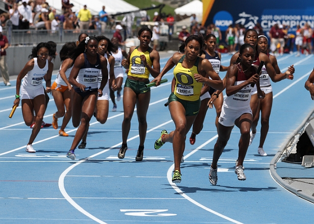 2011NCAASat-196.JPG - June 8-11, 2011; Des Moines, IA, USA; NCAA Division 1 Track and Field Championships.