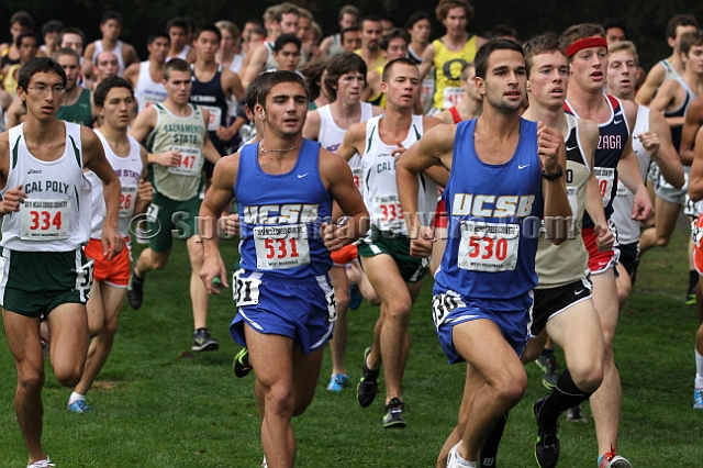 2011NCAAWestXC-021.JPG - 2011 NCAA Cross Country West Regional, November 12, Stanford Golf Course, Stanford, California.