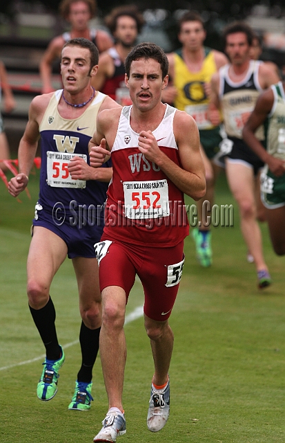 2011NCAAWestXC-048.JPG - 2011 NCAA Cross Country West Regional, November 12, Stanford Golf Course, Stanford, California.