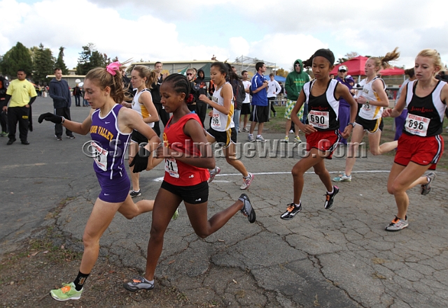 2011NCSXCD1-002.JPG - 2011 North Coast Section Cross Country Championships, Hayward High School, Hayward, California