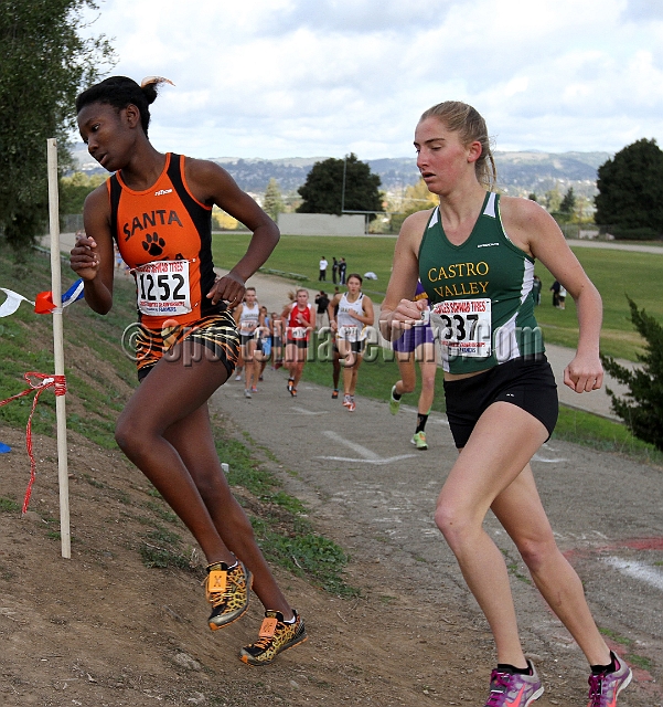 2011NCSXCD1-009.JPG - 2011 North Coast Section Cross Country Championships, Hayward High School, Hayward, California