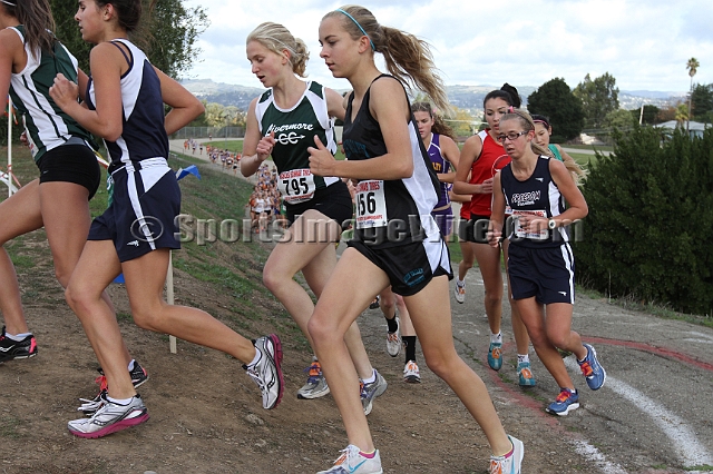2011NCSXCD1-012.JPG - 2011 North Coast Section Cross Country Championships, Hayward High School, Hayward, California