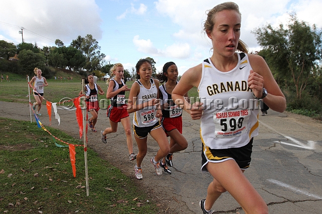 2011NCSXCD1-014.JPG - 2011 North Coast Section Cross Country Championships, Hayward High School, Hayward, California