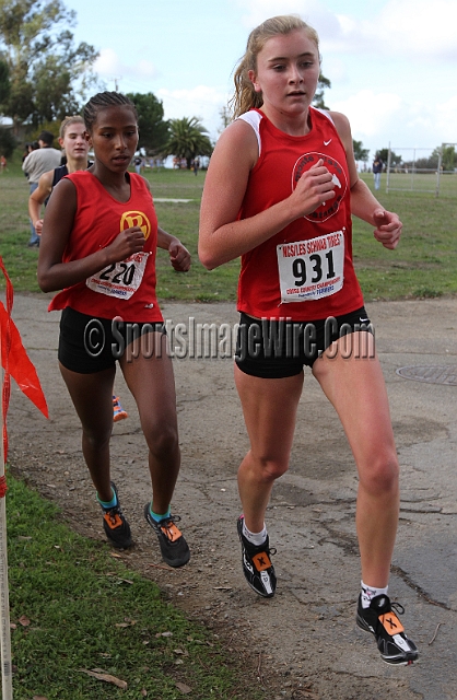 2011NCSXCD1-016.JPG - 2011 North Coast Section Cross Country Championships, Hayward High School, Hayward, California