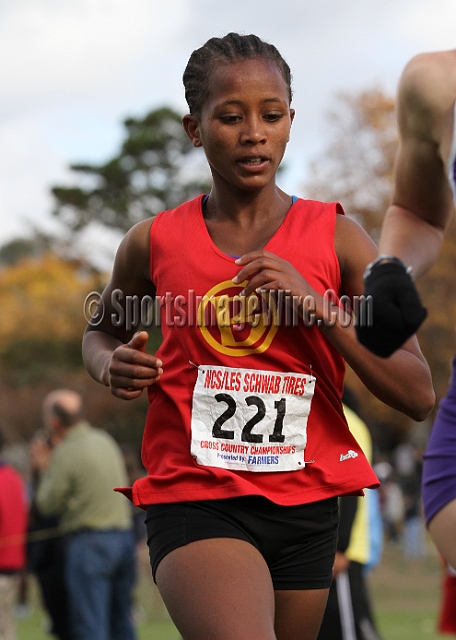 2011NCSXCD1-018.JPG - 2011 North Coast Section Cross Country Championships, Hayward High School, Hayward, California