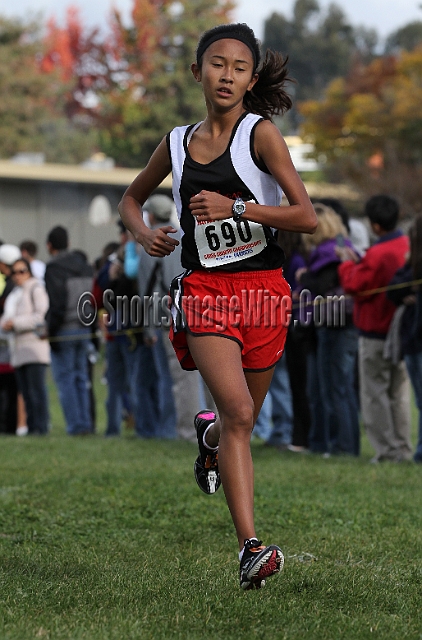 2011NCSXCD1-022.JPG - 2011 North Coast Section Cross Country Championships, Hayward High School, Hayward, California