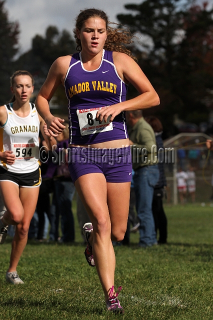 2011NCSXCD1-026.JPG - 2011 North Coast Section Cross Country Championships, Hayward High School, Hayward, California