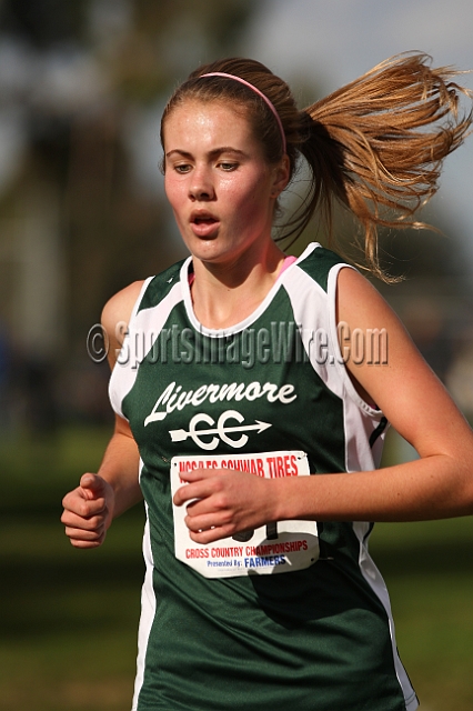 2011NCSXCD1-031.JPG - 2011 North Coast Section Cross Country Championships, Hayward High School, Hayward, California
