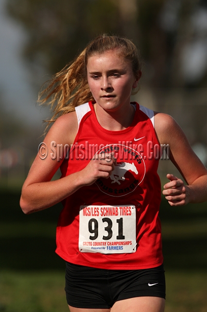 2011NCSXCD1-034.JPG - 2011 North Coast Section Cross Country Championships, Hayward High School, Hayward, California
