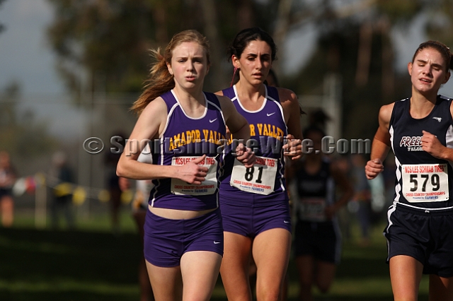 2011NCSXCD1-036.JPG - 2011 North Coast Section Cross Country Championships, Hayward High School, Hayward, California