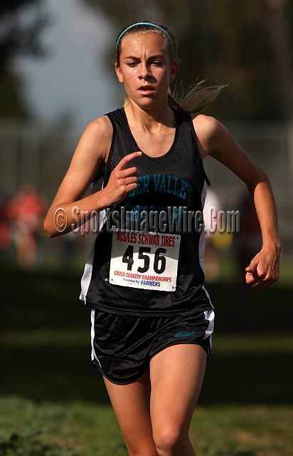 2011NCSXCD1-038.JPG - 2011 North Coast Section Cross Country Championships, Hayward High School, Hayward, California
