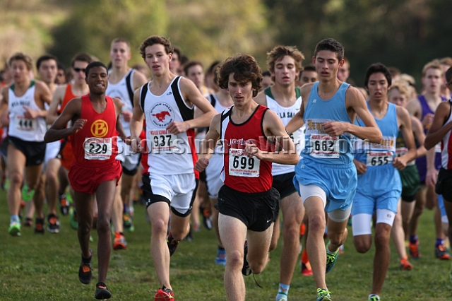 2011NCSXCD1-045.JPG - 2011 North Coast Section Cross Country Championships, Hayward High School, Hayward, California