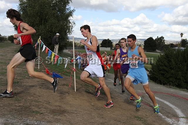 2011NCSXCD1-046.JPG - 2011 North Coast Section Cross Country Championships, Hayward High School, Hayward, California