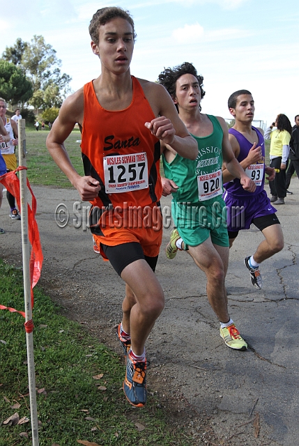 2011NCSXCD1-059.JPG - 2011 North Coast Section Cross Country Championships, Hayward High School, Hayward, California