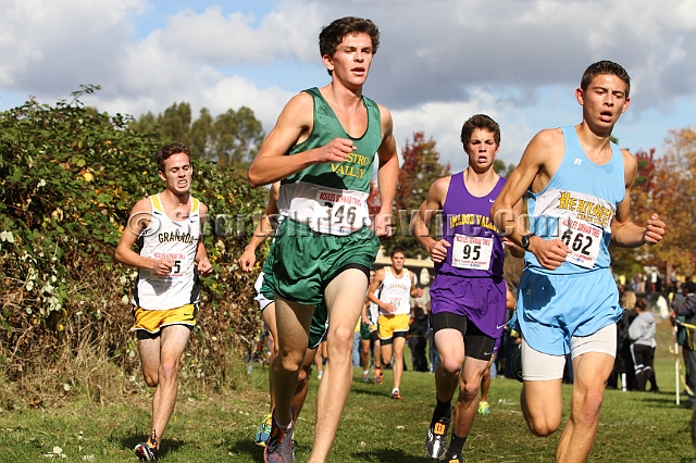 2011NCSXCD1-061.JPG - 2011 North Coast Section Cross Country Championships, Hayward High School, Hayward, California