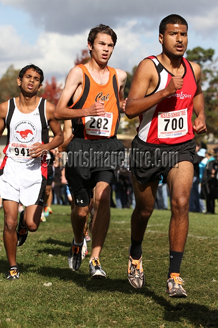 2011NCSXCD1-066.JPG - 2011 North Coast Section Cross Country Championships, Hayward High School, Hayward, California