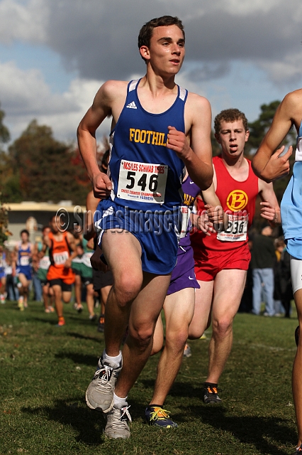 2011NCSXCD1-071.JPG - 2011 North Coast Section Cross Country Championships, Hayward High School, Hayward, California