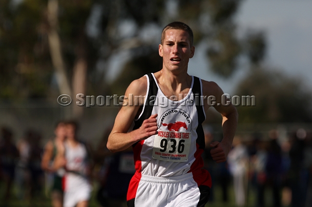 2011NCSXCD1-081.JPG - 2011 North Coast Section Cross Country Championships, Hayward High School, Hayward, California