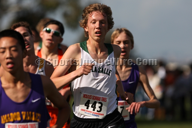 2011NCSXCD1-086.JPG - 2011 North Coast Section Cross Country Championships, Hayward High School, Hayward, California