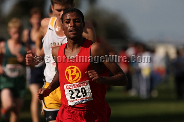 2011NCSXCD1-092.JPG - 2011 North Coast Section Cross Country Championships, Hayward High School, Hayward, California