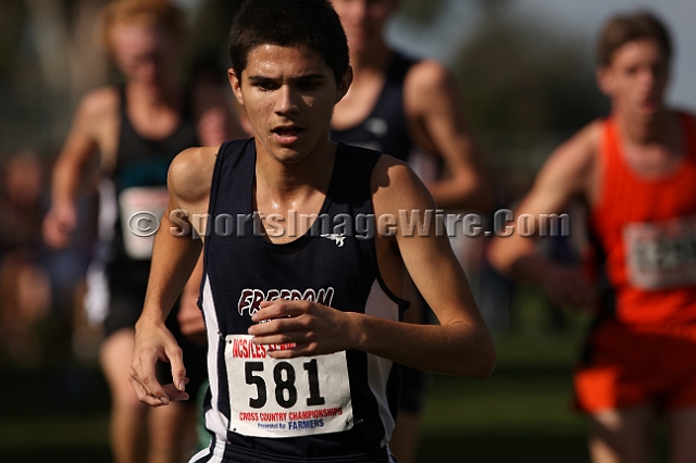 2011NCSXCD1-093.JPG - 2011 North Coast Section Cross Country Championships, Hayward High School, Hayward, California