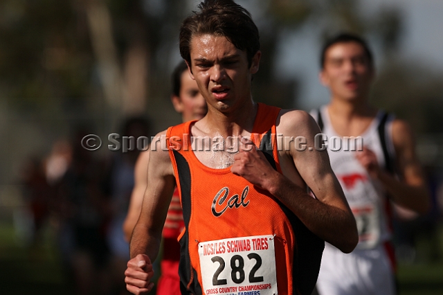 2011NCSXCD1-095.JPG - 2011 North Coast Section Cross Country Championships, Hayward High School, Hayward, California