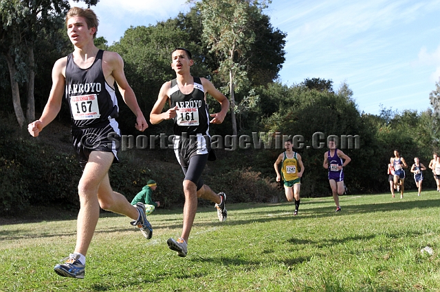 2011NCSXCD2-005.JPG - 2011 North Coast Section Cross Country Championships, Hayward High School, Hayward, California