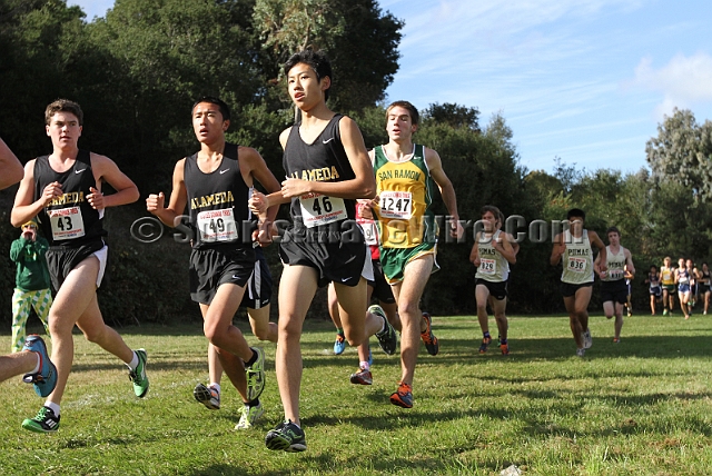 2011NCSXCD2-007.JPG - 2011 North Coast Section Cross Country Championships, Hayward High School, Hayward, California