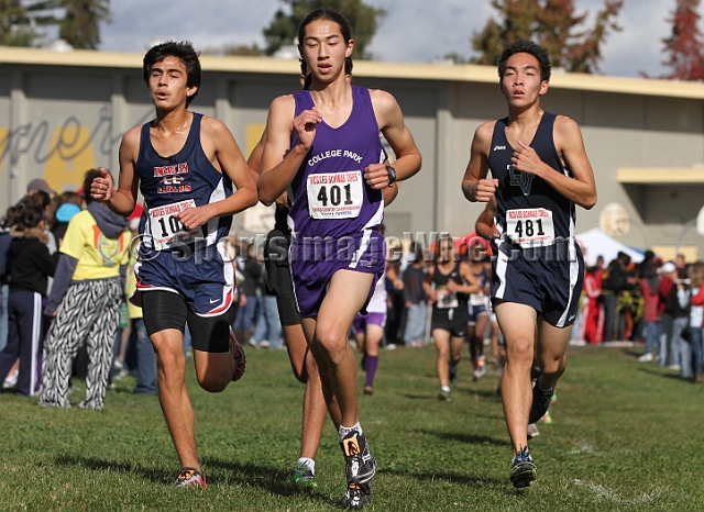 2011NCSXCD2-016.JPG - 2011 North Coast Section Cross Country Championships, Hayward High School, Hayward, California