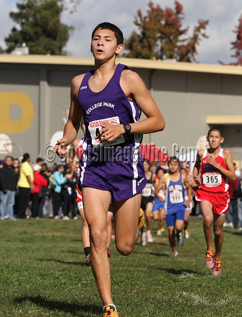 2011NCSXCD2-019.JPG - 2011 North Coast Section Cross Country Championships, Hayward High School, Hayward, California