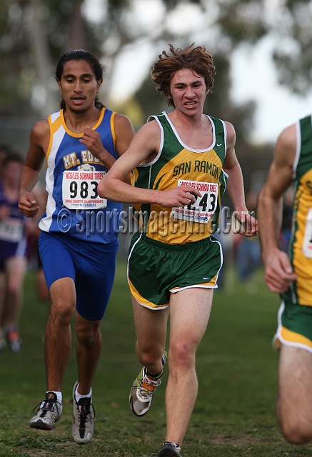 2011NCSXCD2-030.JPG - 2011 North Coast Section Cross Country Championships, Hayward High School, Hayward, California
