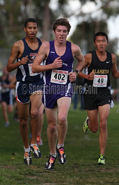 2011NCSXCD2-031.JPG - 2011 North Coast Section Cross Country Championships, Hayward High School, Hayward, California