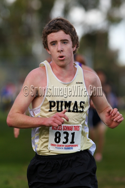 2011NCSXCD2-038.JPG - 2011 North Coast Section Cross Country Championships, Hayward High School, Hayward, California